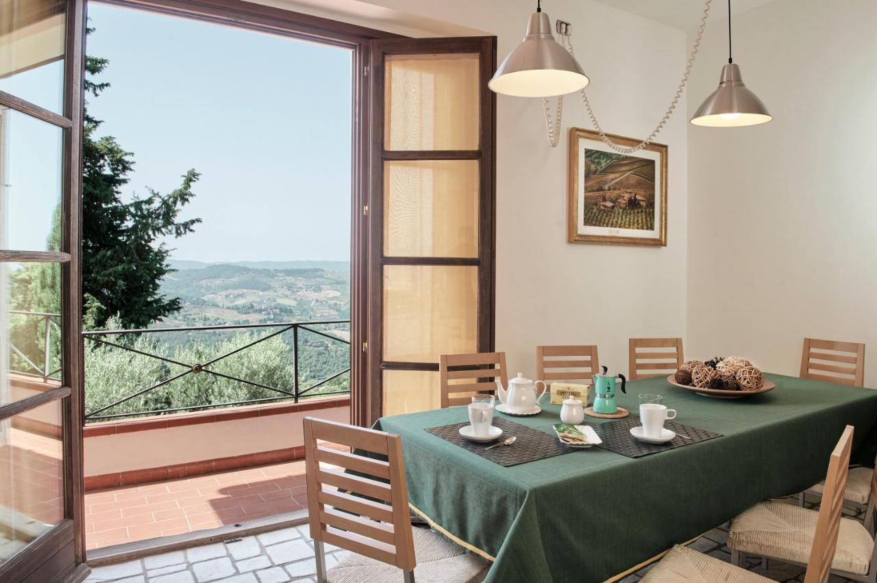 Villa Belvedere - Localita Barbiano, 3B, 50022 Greve In Chianti Fi, Italy Экстерьер фото